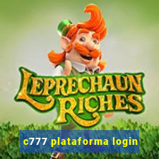 c777 plataforma login